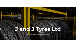 Desktop Screenshot of jandjtyresltd.co.uk