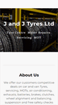 Mobile Screenshot of jandjtyresltd.co.uk